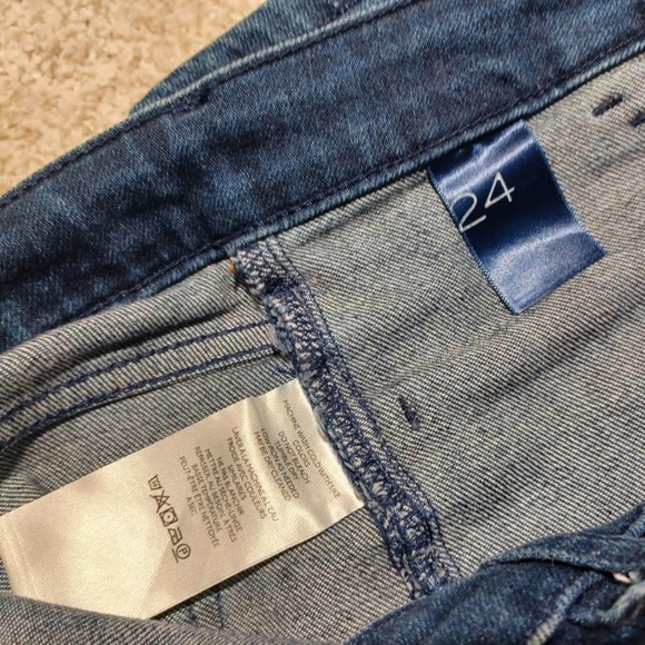 ANTHROPOLOGIE PILCRO The Icon Low Rise Flare Jeans 24/25 - Picture 10 of 10